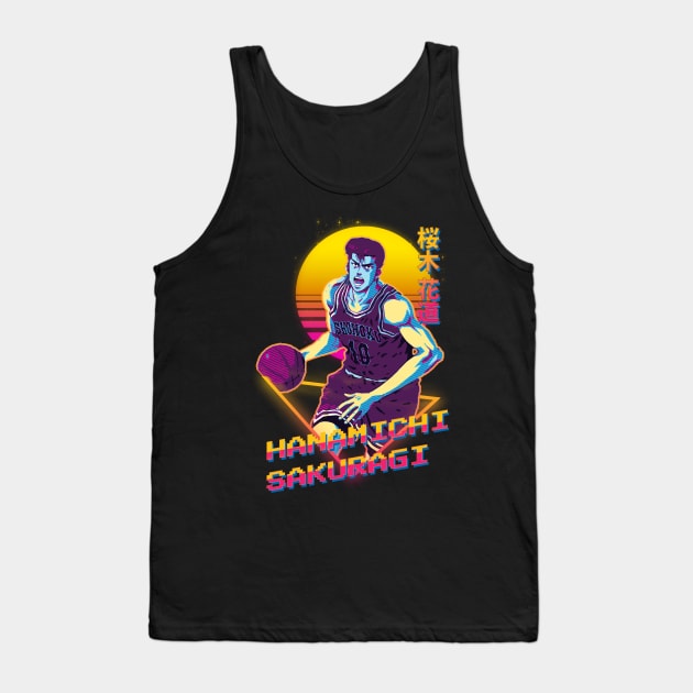 hanamichi Tank Top by Retrostyle